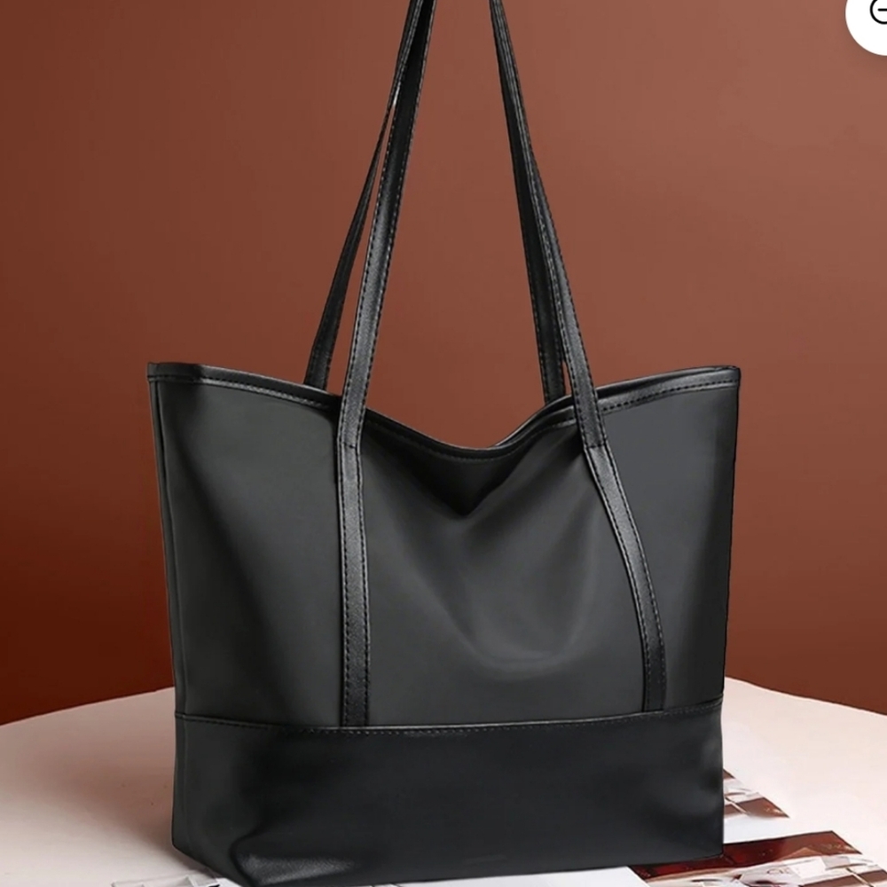 KALIDI Casual Tote Bag Vegan Leather Hobo Zipper Work Bag Weekender Shoulder ...